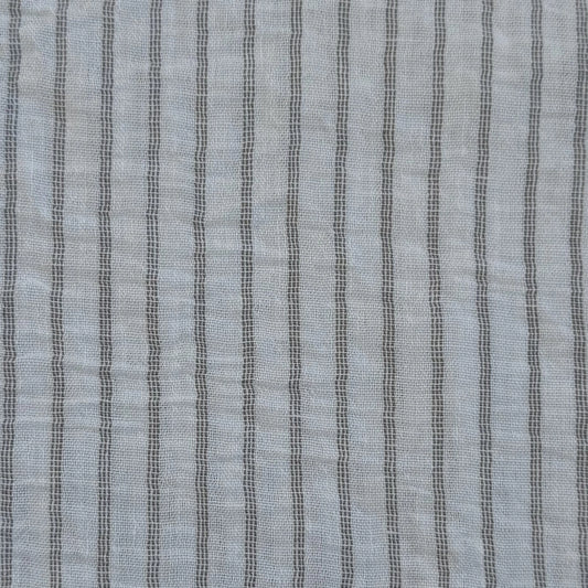 OFF WHITE / LINEN LINO CAMISERO RAYADO DSN 7