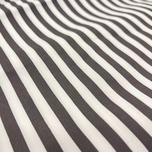 PREVENTA POPLIN CON LYCRA ESTAMPADO RAYADO