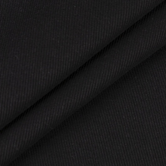 JET BLACK RIB DE PUÑO