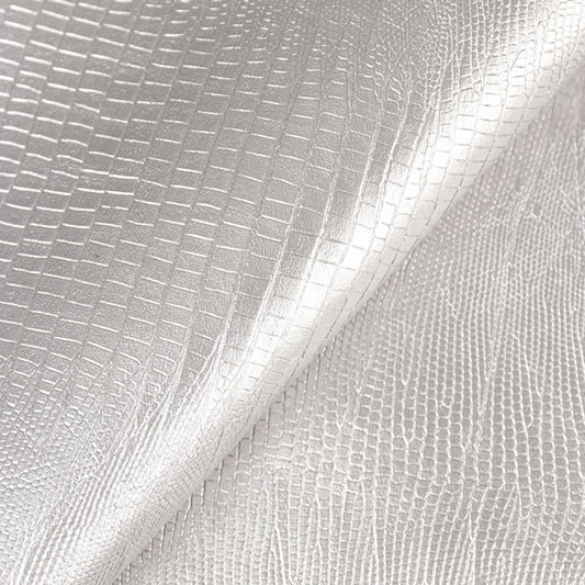 SILVER CUERINA METALIZADA REPTIL