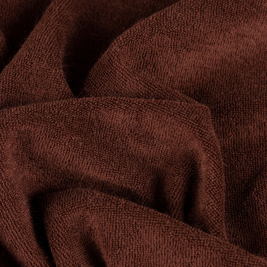 CHOCOLATE TOALLA INDUMENTARIA DE PUNTO