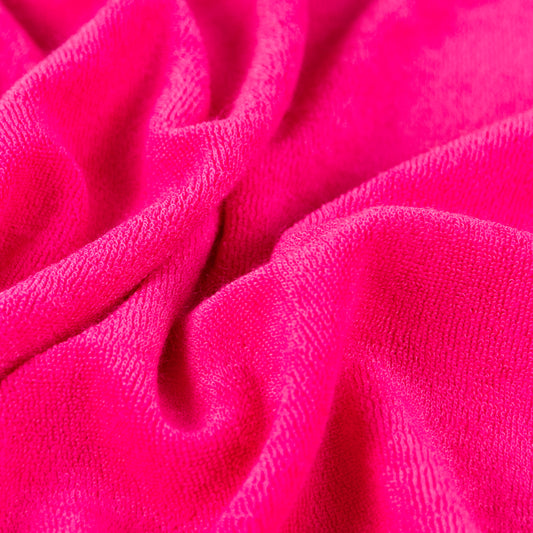 FUCSIA TOALLA INDUMENTARIA DE PUNTO