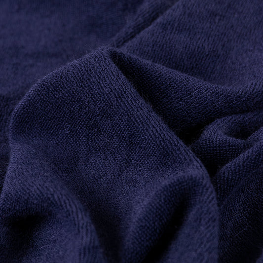 AZUL TOALLA INDUMENTARIA DE PUNTO