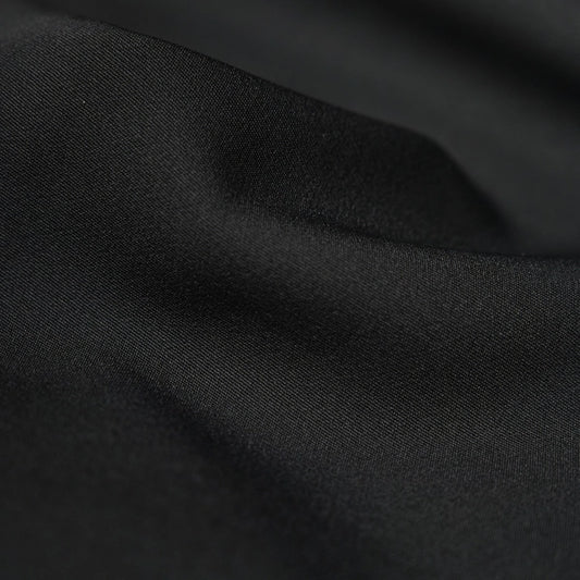 JET BLACK CREPPE SASTRERO BUBALOO KATE