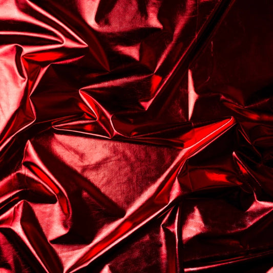 ROJO ENGOMADO DE PUNTO BRILLOSO