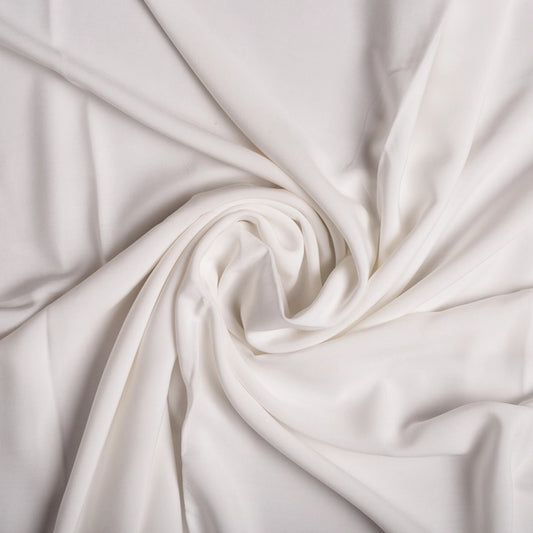 OFF WHITE FIBRANA RAYON POPLIN 100%