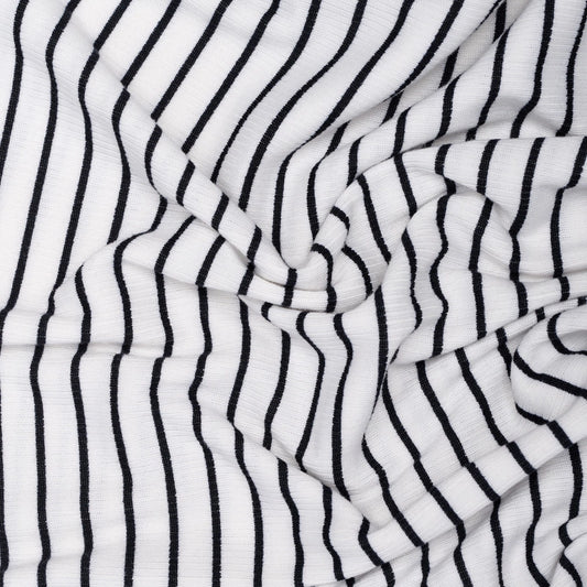 JET BLACK MORLEY ESTAMPADO RAYADO ANCHO