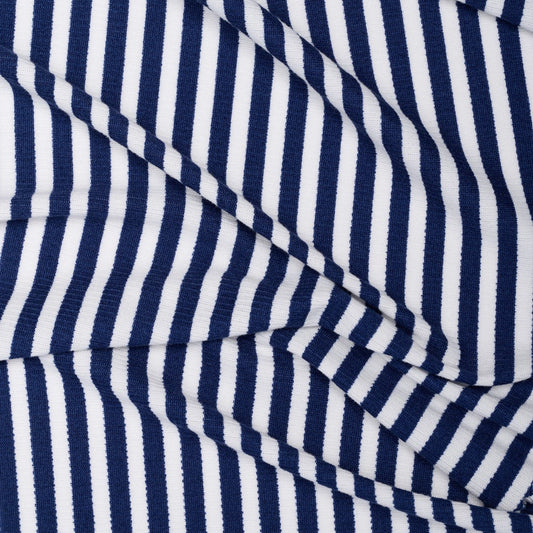 NAVY MORLEY ESTAMPADO RAYADO FINO